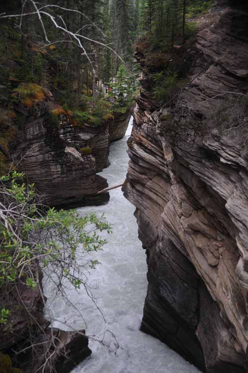 raging waterfall